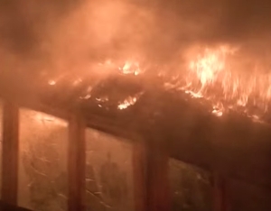 Incendiu (Sursa foto: captură Youtube)